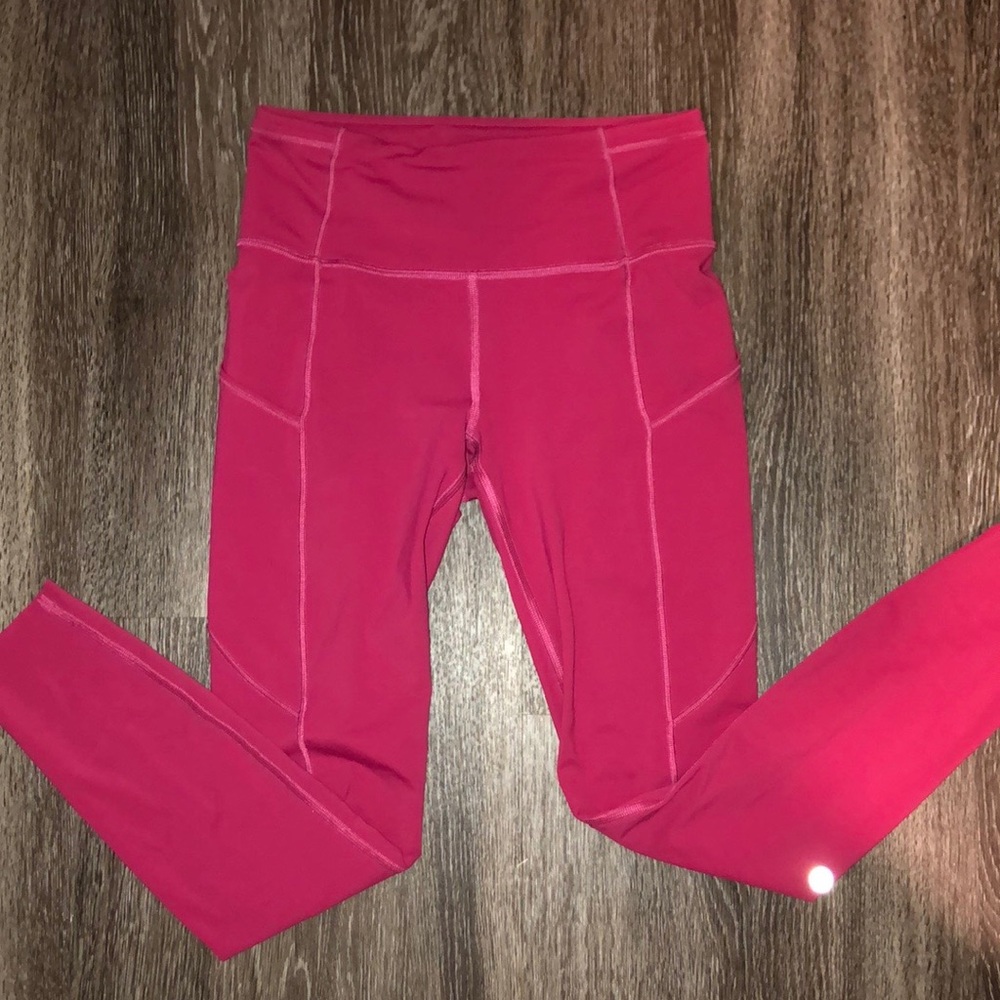 Lululemon leggings (fast and free tight)